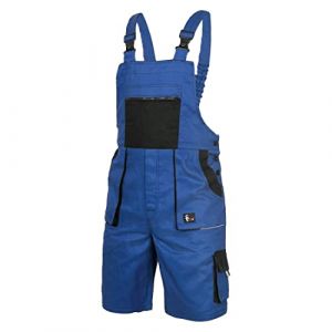 CXS Hommes Shorts de Travail Salopette Courte 100% Coton Short de Travail Professionnel Pantalon de Jardinage et Confort 46