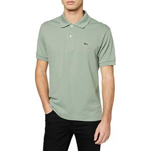 Lacoste L1212 Polo T-Shirt - Homme Vert (Thym Bs86) S (FR:3)
