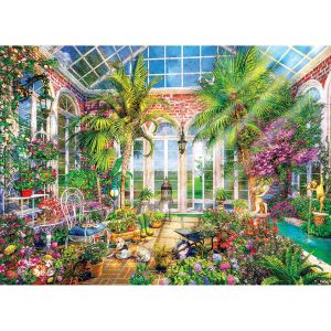 Eurographics Puzzle 1000 pièces : Jardin de verre Conservatoire d'été