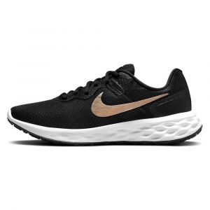 Nike W Revolution 6 NN, Chaussure de Course Femme, Black MTLC Coppercoin Summit White, 38.5 EU