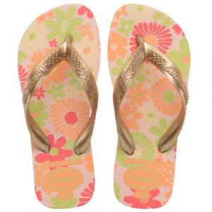 Havaianas Fille Kids Flores Tongues, Ballet Rose, 35/36
