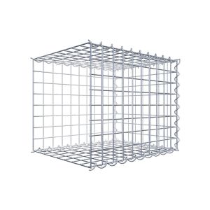 Gabion sur toile type 2 50 cm x 40 cm x 40 cm (L x H x P), maille 5 cm x 5 cm, spirale