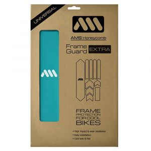 Kit protection de cadre all mountain style honey comb xl 10 pcs bleu blanc
