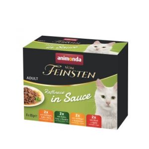 Lot mixte animonda vom Feinsten Adult Raffinesse en sauce - 8 x 85 g