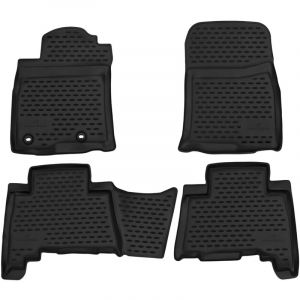 Walser Tapis en caoutchouc XTR pour Toyota Land Cruiser (J15) 07/2009-Auj.
