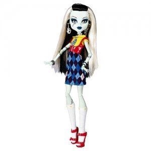 Mattel Monster High Frankie Stein avec 3 ensembles de vêtements et chaussures