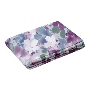 Stof Housse de Couette - Taille 240x220 cm - Qualité Percale de Coton - 100% Coton certifié Oeko-Tex - Parme - Rose - Modèle Pervenche - Linge de lit - Lit Double - 2 Personnes - Classique - Fleurs