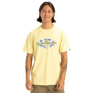 Quiksilver T-shirt Locked Up manches courtes jaune - XXL