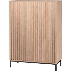 Celine Buffet avec 2 portes effet bois