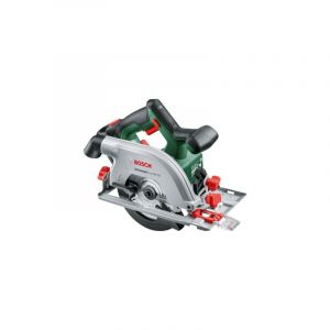 Bosch Home and Garden Scie circulaire sans fil - UniversalCirc 18V-53 (coupes précises dans le bois ; profondeur de coupe maxi 53 mm ; système 18V ; 1 batterie 2.5 Ah et chargeur)