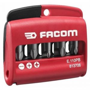 Facom 10 embouts mi tes de vissage 1 4 porteembout E.110PB