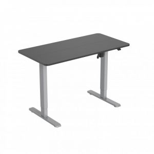 Equip Table &Eacute;l&eacute;vatrice &Eacute;lectrique Ergonomique &agrave; Hauteur R&eacute;glable 120x60 Gris