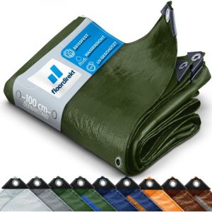 B&acirc;che de protection 240 g/m&sup2; Vert 1,5 x 6 m