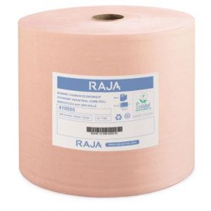 MONDOFFICE Bobine d'essuyage longueur 450 m - 1500 feuilles - Chamois