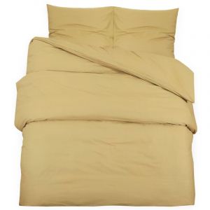 VidaXL Ensemble de housse de couette Taupe 140x200 cm Microfibre Taupe