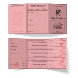 Sud trading Permis de la 20 aine cd7743+20