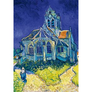 Bluebird Puzzle Vincent Van Gogh - The Church in Auvers-sur-Oise, 1890
