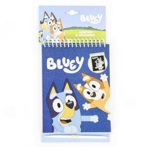 Coffret de papeterie à gratter Cerda Bluey