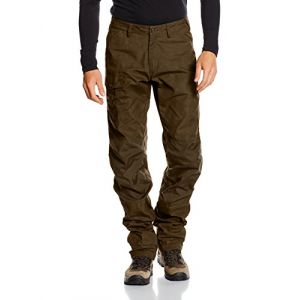 Fj&auml;llr&auml;ven Nils Pantalon Homme, dark olive 50 Pantalons trekking & randonn&eacute;e