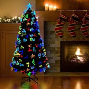 VidaXL Sapin de No&euml;l artificiel Vert 120 cm PVC