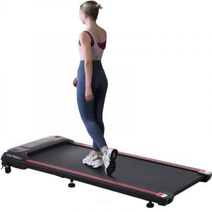 Tapis de course à plat Smart Home, réglage libre de la vitesse, facile à utiliser, tapis de course avec lumières d'affichage led et contrôleur de