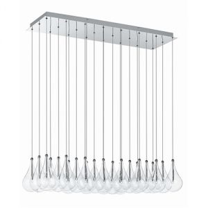 Almalight Drop Rectangle - Lustre 24 lampes designer Cristian Cubina