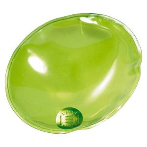 eBuyGB Lot de 10 chaufferettes à Gel instantané de Poche M Transparent Green Oval