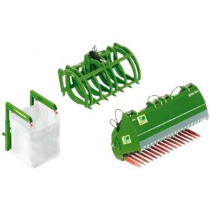 Image de Siku 7382 - Accessoires pour chargeur frontal John Deere - Echelle 1/32