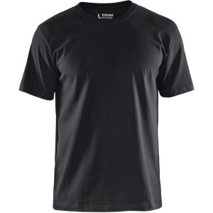 Blaklader T-shirt col rond Noir taille XS,