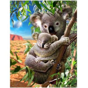 Image de Educa PUZZLE 500 PIECES : KOALA ET SON PETIT