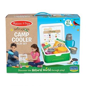 Image de Melissa & Doug | Let's Explore Camp Cooler Set | Jeu de Simulation | 3+ | Cadeau pour garçon ou Fille |Jeu de rôle