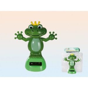 Figurine solaire Grenouille