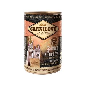 Carnilove Chien Puppy Saumon & Dinde - Boîte