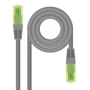 Nano cable Câble Réseau CAT.6 UTP AWG26 CCA 25 cm RJ45 double Connecteur