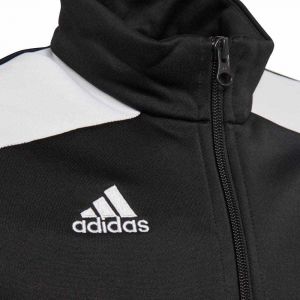 Adidas Regi18 PES - Veste de survêtement - Mixte Enfant - Noir (BLANC) - 11-12ans