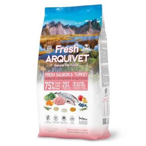 Arquivet Fresh saumon, dinde pour chien - 2 x 10 kg