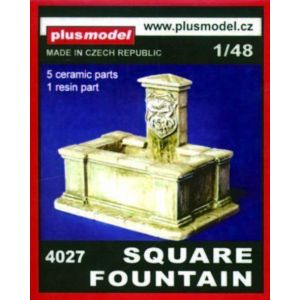 Plus Model Brunnen Eckig - 1:48e -