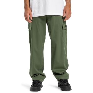 DC Shoes Worker Baggy Chino Cargo Pantalon vert