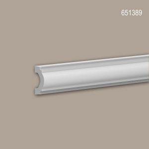 Cimaise Profhome 651389 Frise Cimaise Moulure d&eacute;corative style N&eacute;o-Classicisme blanc 2 m