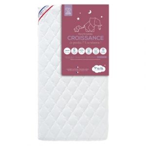 Image de P'tit lit Matelas B&eacute;b&eacute; Croissance - 70x140 cm - &Eacute;volutif : 1 Face M&eacute;moire de Forme