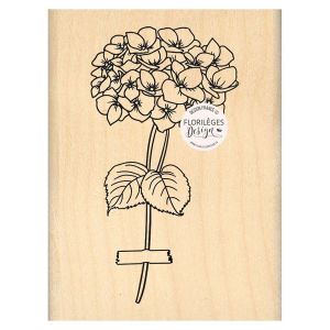 Florilèges Design Tampon Bois, Beige, 6 x 8 cm
