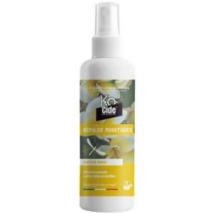 K-OCIDE - Répulsif Moustique - Senteur Monoï - Corps & Textiles - Pour enfants et adultes - Sans effet gras - 80 ml
