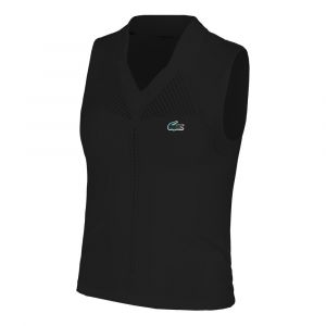 Lacoste Débardeur Tank Top Femmes-Noir