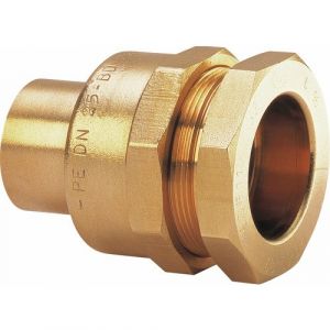 Multimedia Connect Raccord circuit gaz - tuyau PE 32 mm - &agrave; braser sur tuyau cuivre 28