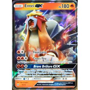 Asmod&eacute;e Entei-Gx - Carte Pok&eacute;mon 10/73
