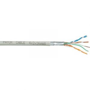 Câble réseau CAT 6 SF/UTP TRU COMPONENTS CAT6/CCA 1570250 4 x 2 x 0.27 mm² blanc 100 m