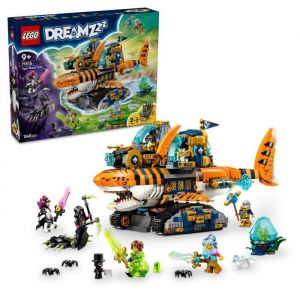 Lego DREAMZzz 71515 Le Char Requin-Tigre - Jouet 2-en-1 d&egrave;s 9 ans