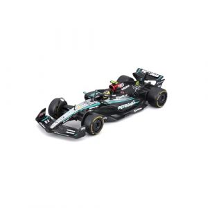 Bburago 1/43 F1 Mercedes AMG W15E - avec Casque #Hamilton