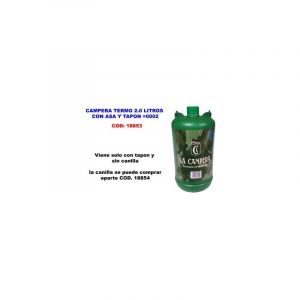 Campers Thermos 2,0 l avec poignée et bouchon 0002