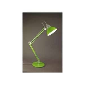 Image de Aluminor LD - Lampe de bureau à base ronde ou étau Architecte Vert H86cm - Lampe à poser designé par